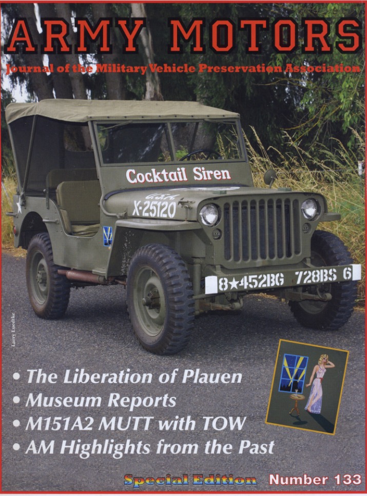 Army Motors cover about vehicle museum