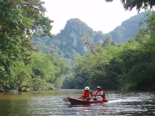 Kayaking adventure in Kuching - Borneo